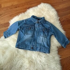 Vintage kids baby denim Jean jacket